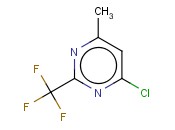 4-氯-6-<span class='lighter'>甲基</span>-2-<span class='lighter'>三</span><span class='lighter'>氟</span><span class='lighter'>甲基</span>嘧啶