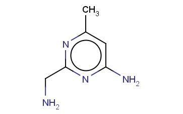 2-(AMINOMETHYL)-<span class='lighter'>6-METHYL-4-PYRIMIDINAMINE</span>