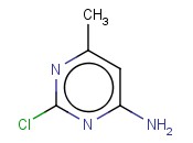 2-CHLORO-6-METHYLPYRIMIDIN-4-<span class='lighter'>YLAMINE</span>