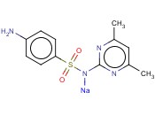 2-(<span class='lighter'>对</span><span class='lighter'>氨基</span>苯磺酰胺基)-4,6-<span class='lighter'>二甲</span>嘧啶钠