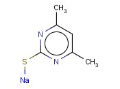 2-<span class='lighter'>巯基</span>-4,6-<span class='lighter'>二</span>甲基嘧啶钠盐