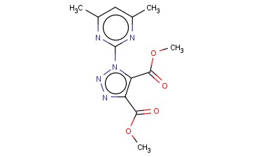 DIMETHYL 1-(4,6-DIMETHYL-2-PYRIMIDINYL)-1H-1,2,3-TRIAZOLE-4,5-DICARBOXYLATE