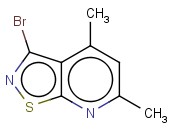 3-<span class='lighter'>溴</span>-4,6-二甲基-<span class='lighter'>异</span>噻唑[5,4-B]吡啶