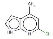 6-氯-4-甲基-7-<span class='lighter'>氮</span><span class='lighter'>杂</span><span class='lighter'>吲哚</span>