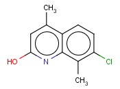 2-HYDROXY-4,8-DIMETHYL-7-CHLORO-QUINOLINE