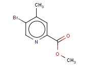 5-<span class='lighter'>溴</span>-4-甲基<span class='lighter'>吡啶</span>-2-<span class='lighter'>甲酸</span><span class='lighter'>甲</span><span class='lighter'>酯</span>