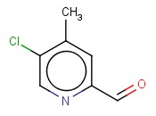 <span class='lighter'>2-PYRIDINECARBOXALDEHYDE</span>, 5-CHLORO-4-METHYL-