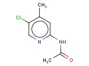 2-ACETAMIDO-5-CHLORO-4-<span class='lighter'>PICOLINE</span>