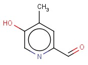 <span class='lighter'>2-PYRIDINECARBOXALDEHYDE</span>, 5-HYDROXY-4-METHYL-