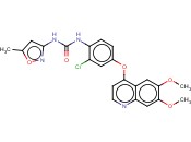 <span class='lighter'>N-</span>[2-氯-4-[(6,7-<span class='lighter'>二</span>甲氧基-4-喹啉基)氧基]苯基]-N'-(5-甲基-3-<span class='lighter'>异</span>恶唑基)脲
