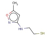 乙<span class='lighter'>硫醇</span>,2-[(5-甲基-3-异[口噁]唑基)<span class='lighter'>氨基</span>]-