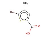 5-<span class='lighter'>溴</span>-4-甲基<span class='lighter'>噻吩</span>-2-<span class='lighter'>羧酸</span>