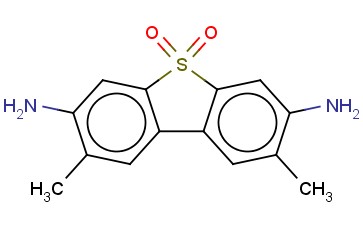 3,7 DIAMINO-2,8-DIMETHYL <span class='lighter'>DIBENZOTHIOPHENE</span> 5,5-DIOXIDE