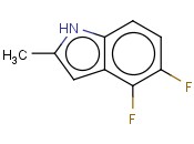 2-甲基-4,5-<span class='lighter'>二</span><span class='lighter'>氟</span><span class='lighter'>吲哚</span>