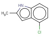 4-<span class='lighter'>氯</span>-2-甲基-1H-<span class='lighter'>吲哚</span>