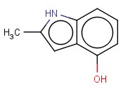 4-<span class='lighter'>HYDROXY</span>-2-METHYLINDOLE