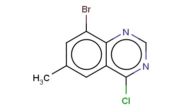 <span class='lighter'>8-BROMO-4-CHLORO-6-METHYLQUINAZOLINE</span>