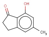 5-METHYL-7-HYDROXY-1-<span class='lighter'>INDANONE</span>