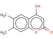 4-羟基-6,7-二甲基<span class='lighter'>香</span><span class='lighter'>豆</span><span class='lighter'>素</span>