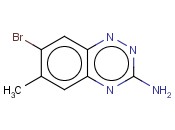 <span class='lighter'>7-BROMO-6-METHYL-1,2,4-BENZOTRIAZIN-3-AMINE</span>