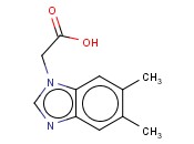 <span class='lighter'>5,6</span>-<span class='lighter'>二甲基</span><span class='lighter'>苯并咪唑</span>-1-<span class='lighter'>乙酸</span>