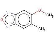 <span class='lighter'>2,1,3-BENZOXADIAZOLE</span>, <span class='lighter'>5-METHOXY-6-METHYL-</span>