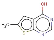 6-METHYLTHIENO[<span class='lighter'>2,3-D</span>]PYRIMIDIN-4-OL