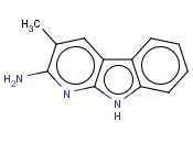 2-<span class='lighter'>氨基</span>-3-<span class='lighter'>甲基</span>-9H-<span class='lighter'>吡啶</span>[2,3-b]吲哚