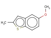 <span class='lighter'>5-METHOXY-2-METHYL-1-BENZOTHIOPHENE</span>