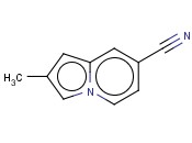 <span class='lighter'>2-METHYL-7-INDOLIZINECARBONITRILE</span>