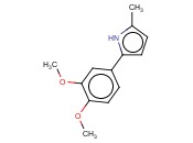 2-(3,4-DIMETHOXYPHENYL)-5-<span class='lighter'>METHYLPYRROLE</span>