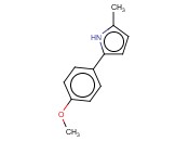 2-(4-METHOXYPHENYL)-5-<span class='lighter'>METHYLPYRROLE</span>