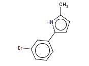 2-(3-BROMOPHENYL)-5-<span class='lighter'>METHYLPYRROLE</span>