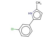 2-(3-CHLOROPHENYL)-5-<span class='lighter'>METHYLPYRROLE</span>
