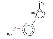 2-(3-METHOXYPHENYL)-5-<span class='lighter'>METHYLPYRROLE</span>