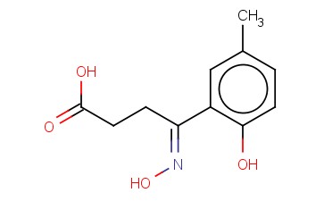 4-(HYDROXYIMINO)-4-(2-HYDROXY-5-METHYLPHENYL)BUTANOIC ACID