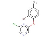 2-(2-BROMO-4-METHYLPHENOXY)-6-<span class='lighter'>CHLOROPYRAZINE</span>