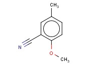 2-<span class='lighter'>甲</span>氧基-5-甲基<span class='lighter'>苯</span><span class='lighter'>甲</span><span class='lighter'>腈</span>