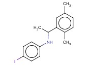 N-[1-(2,5-DIMETHYLPHENYL)ETHYL]-<span class='lighter'>4-IODOANILINE</span>