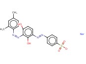 SODIUM 4-(3-(2,4-DI-ME-PH-<span class='lighter'>AZO</span>)-2,4-DI-HO-PH-<span class='lighter'>AZO</span>)-BENZENESULFONATE