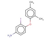 4-(2,4-DIMETHYLPHENOXY)-<span class='lighter'>3-IODOANILINE</span>