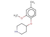 4-(2-<span class='lighter'>甲</span><span class='lighter'>氧基</span>-4-甲基<span class='lighter'>苯</span><span class='lighter'>氧基</span>)哌啶