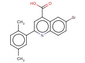 6-BROMO-2-(2,5-DIMETHYLPHENYL)QUINOLINE-4-CARBOXYLIC ACID