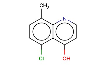 <span class='lighter'>5-CHLORO-4-HYDROXY-8-METHYLQUINOLINE</span>