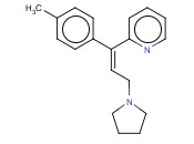 2-(1-(4-甲基苯基)-3-(1-吡咯烷基)-1-丙烯基)<span class='lighter'>吡啶</span><span class='lighter'>盐酸盐</span>