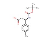 <span class='lighter'>BOC</span>-(R)-3-<span class='lighter'>AMINO</span>-3-(4-METHYLPHENYL)<span class='lighter'>PROPIONIC</span> ACID