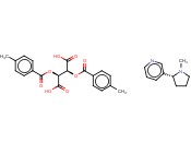 (-)-烟碱二<span class='lighter'>对</span><span class='lighter'>甲苯</span>酰基-D-酒石<span class='lighter'>酸盐</span>