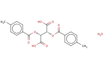 D-(+)-对甲基<span class='lighter'>二</span>苯甲酰酒石酸(一<span class='lighter'>水</span><span class='lighter'>物</span>)