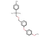 1-(4-甲<span class='lighter'>氧基</span><span class='lighter'>苯</span><span class='lighter'>氧基</span>)-3-{[2-甲基-2-(4-甲基苯基)<span class='lighter'>丙</span><span class='lighter'>氧基</span>]甲基}<span class='lighter'>苯</span>