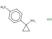 <span class='lighter'>1-P-TOLYLCYCLOPROPANAMINE</span> HYDROCHLORIDE